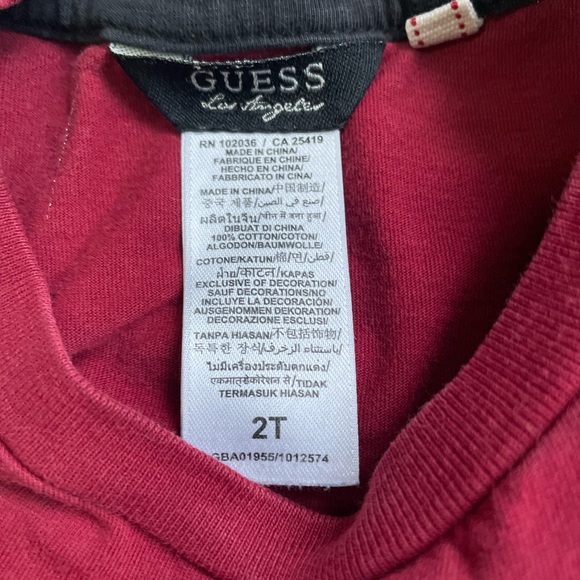 2T Guess tshirt - Picture 2 of 3